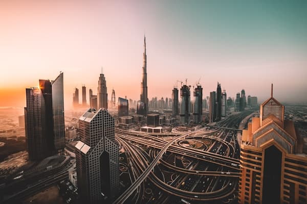 Dubai (UAE) skyline
